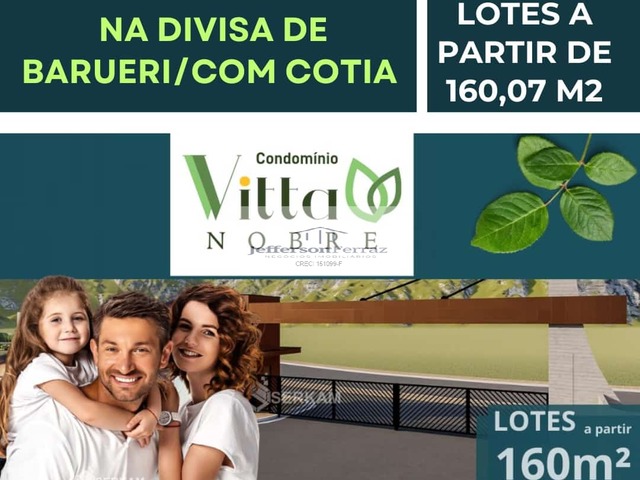 #400 - Terreno em condomínio para Venda em Cotia - SP - 1